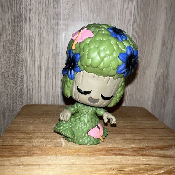 Funko Mini Vinyl Figure - Marvel Studios I Am Groot - FANCY GROOT (Flocked) - Picture 1 of 6